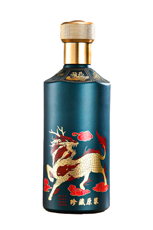 新款噴涂酒瓶-087  